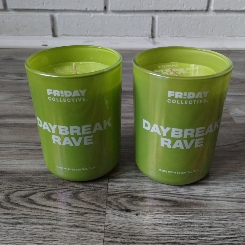 Friday Collective Daybreak Rave Candle 8 oz - 2 qty
